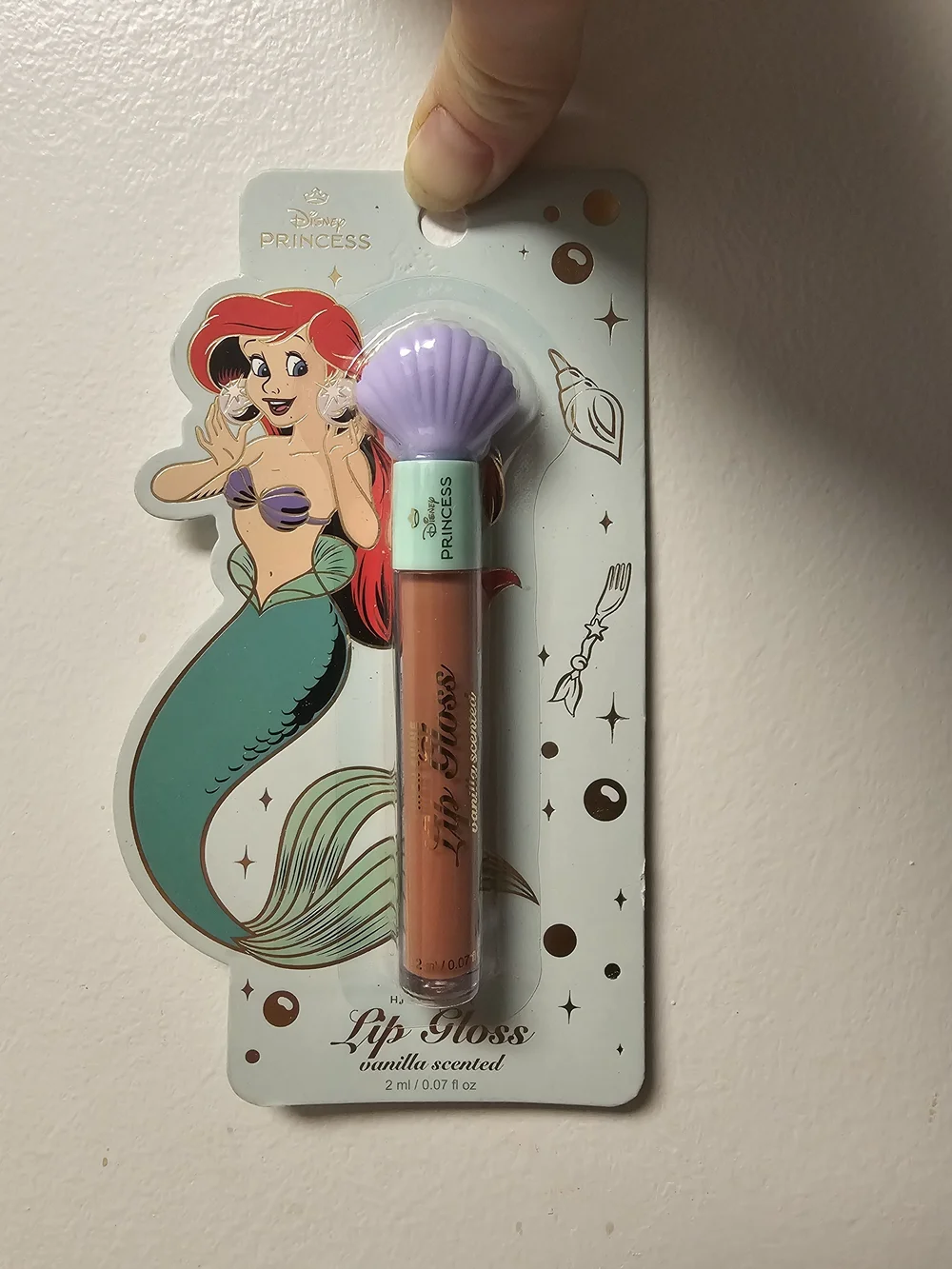 Ariel Vanilla-Scented Lip Gloss - Peach